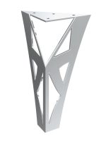 Kabinettbein Hummer Chrom