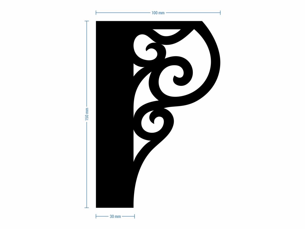 Möbelfuß Royal Chrom 15 cm - Image 4