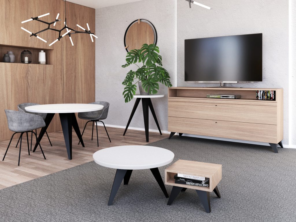 Tischbein Apollo 72 cm - Image 3