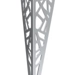 Möbelrollenfuß in Chrom