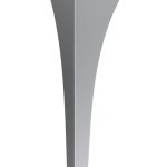 Bein für Talia Tisch Chrom