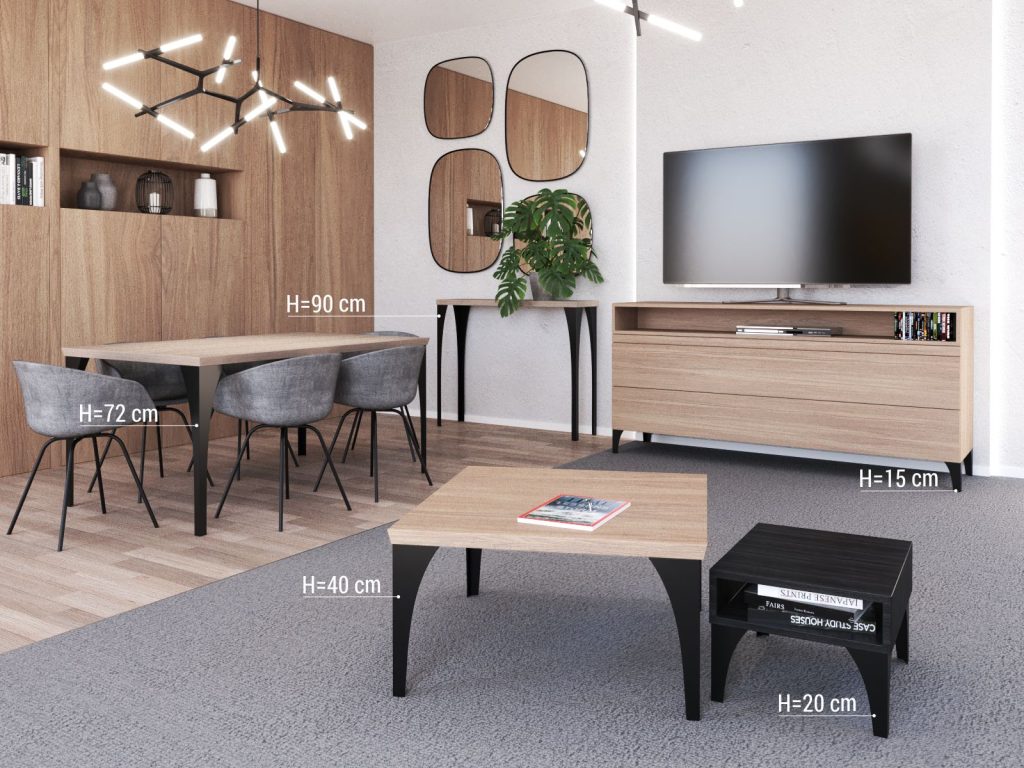 Konsolentischbein Talia 90 cm - Image 2