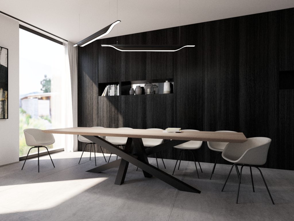 Tischbein aus Metall Mediolan Heavy XXL - Image 4