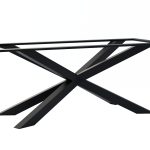 Tischgestell unter Steinplatte Spinne L