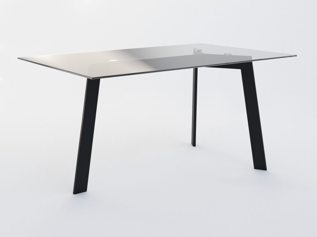Tischgestell unter Glasplatte Triangle M - Image 2