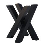 Couchtisch Gestell unter Glasplatte Mediolan S