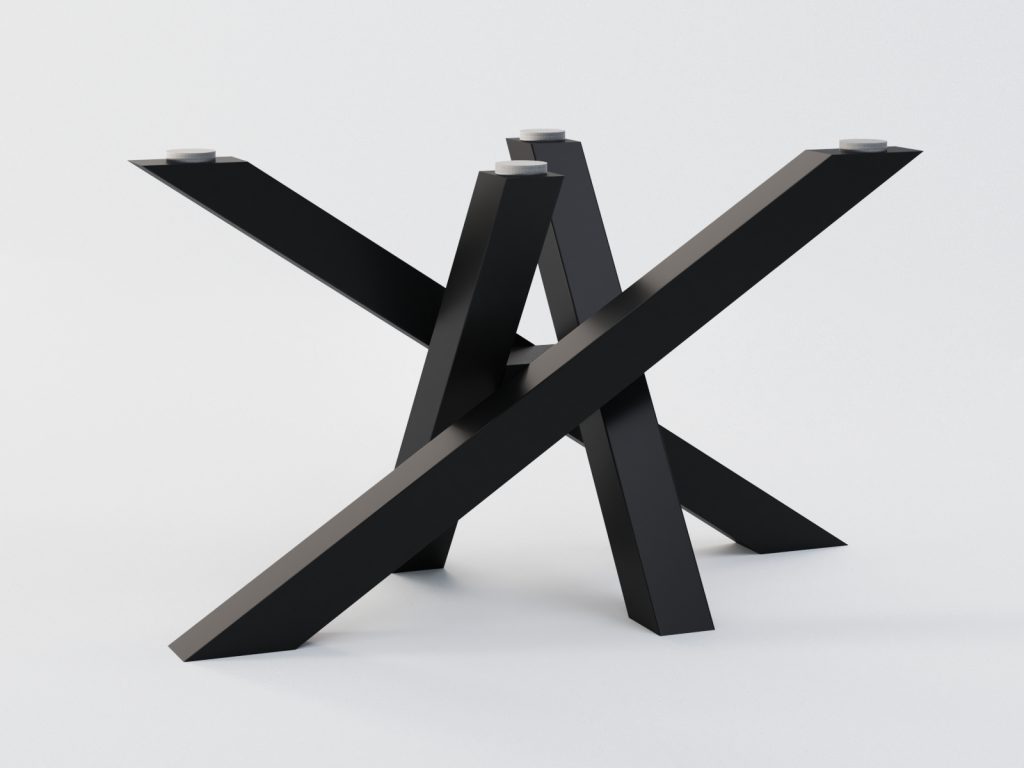 Couchtisch Gestell unter Glasplatte Mediolan M - Image 2