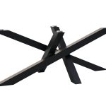 Couchtisch Gestell unter Glasplatte Mediolan L