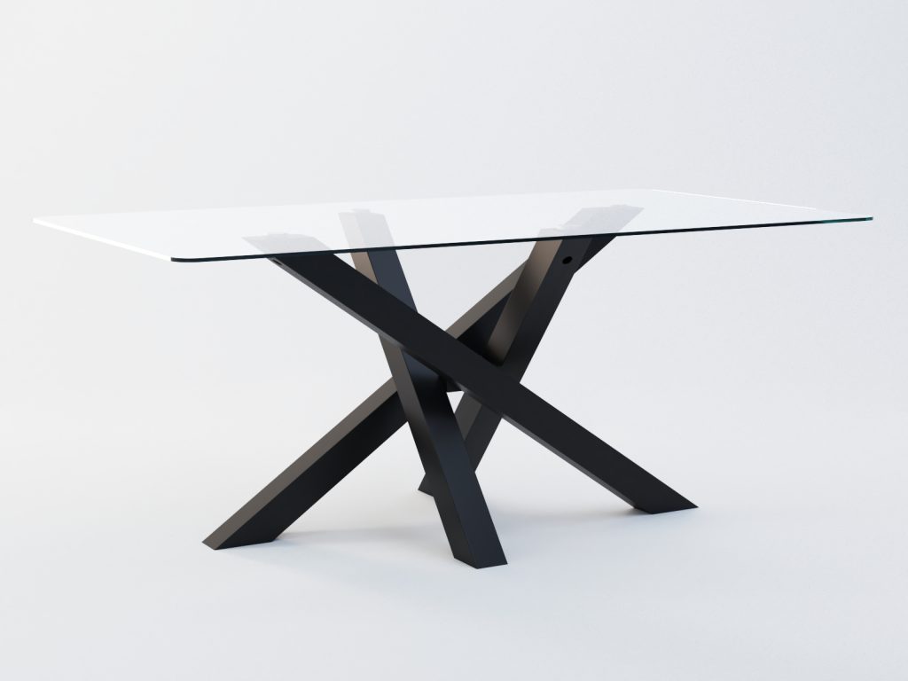 Tischuntergestell unter Glasplatte Mediolan M - Image 3