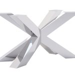 Metallbein für Tisch Spider Heavy Chrome M