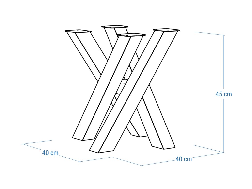 Couchtisch Gestell aus Edelstahl Mediolan S - Image 5