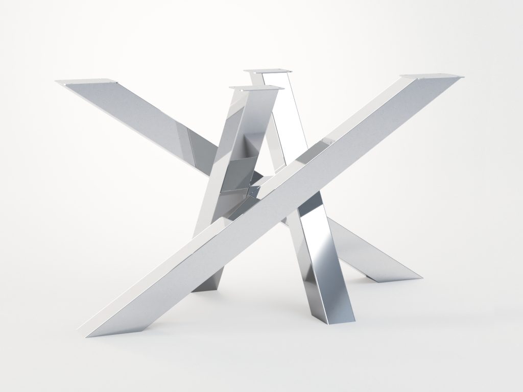 Couchtisch Gestell aus Edelstahl Mediolan M - Image 2