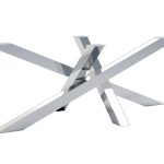 Couchtisch Gestell aus Edelstahl Mediolan L