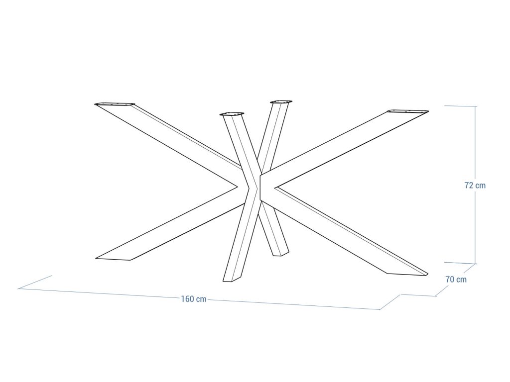 Tischgestell Cross L - Image 5