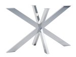 Tischuntergestell aus Edelstahl Cross M