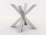 Tischuntergestell aus Edelstahl Chrom Spinne S - Image 2