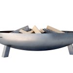 Gartenkamin Kubi S 98 cm