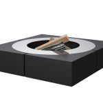 Zuvan Silver Gartenkamin