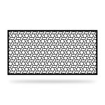 Zaunelement mit Dekor A 10