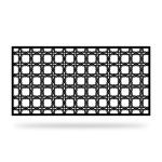 Zaunelement mit Dekor A 15