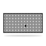 Zaunelement mit Dekor A 17