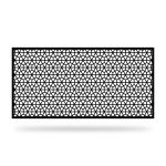 Zaunelement mit Dekor A 2