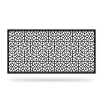 Zaunelement mit Dekor A 28