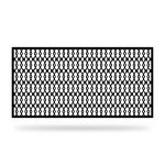 Zaunelement mit Dekor A 30