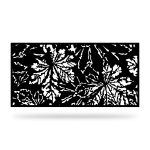 Zaunelement mit Dekor Bot 04