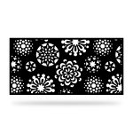 Zaunelement mit Dekor Bot 10