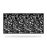 Zaunelement mit Dekor Bot 15