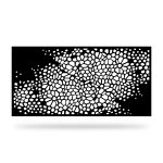 Zaunelement mit Dekor Bot 16