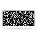 Zaunelement mit Dekor Bot 22