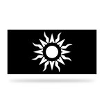 Zaunelement mit Dekor Bot 29