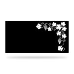 Zaunelement mit Dekor Bot 30