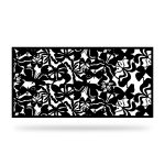 Zaunelement mit Dekor Bot 34