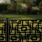 Zaunelement mit Dekor Geo 03 - Image 3