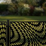 Zaunelement mit Dekor Geo 05 - Image 3