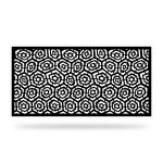 Zaunelement mit Dekor Geo 06