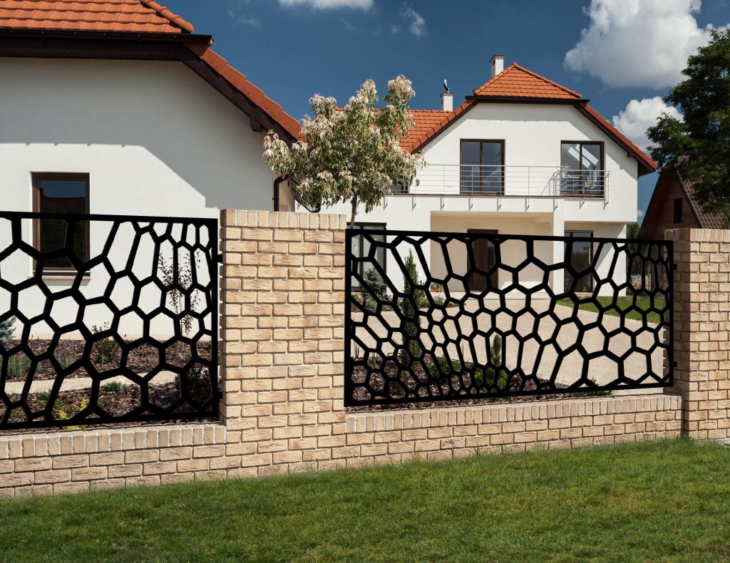 Zaunelement mit Dekor Geo 07 - Image 2