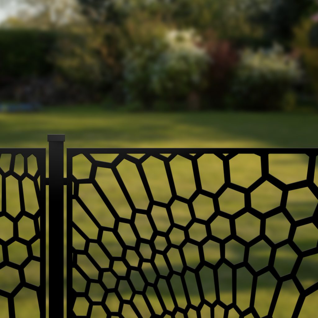 Zaunelement mit Dekor Geo 07 - Image 3