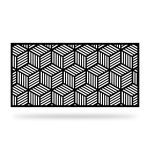 Zaunelement mit Dekor Geo 09