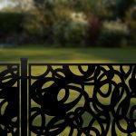 Zaunelement mit Dekor Geo 18 - Image 3