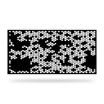 Zaunelement mit Dekor Geo 19