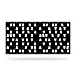 Zaunelement mit Dekor Geo 29