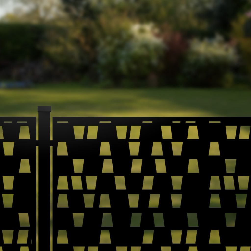 Zaunelement mit Dekor Geo 29 - Image 3