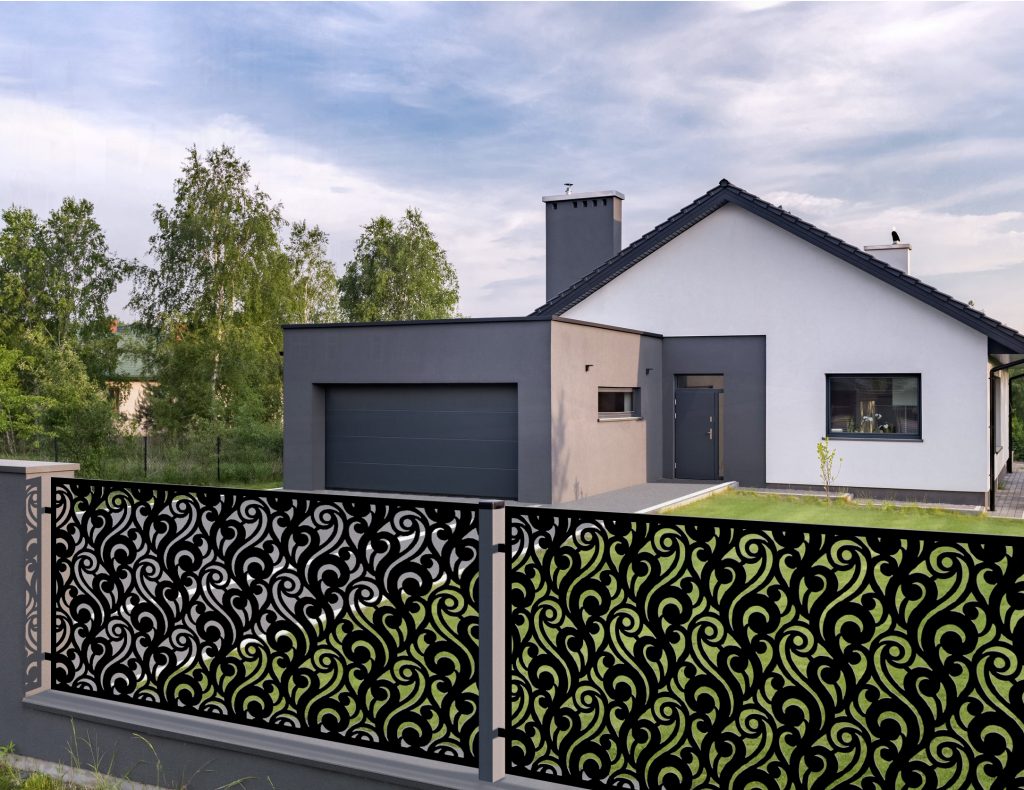 Zaunelement mit Dekor Klas 01 - Image 2