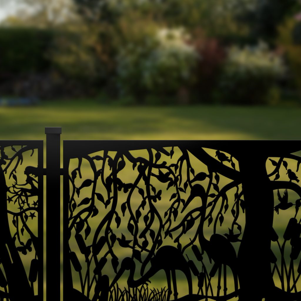 Zaunelement mit Dekor Nat 03 - Image 3