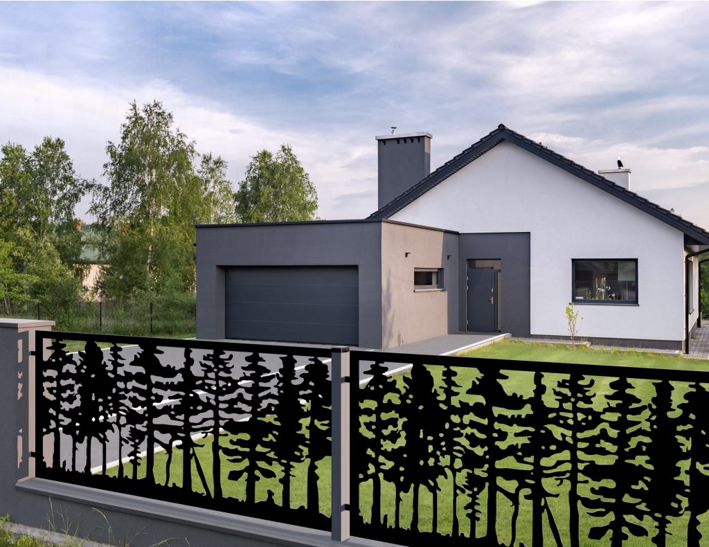 Zaunelement mit Dekor Nat 04 - Image 2