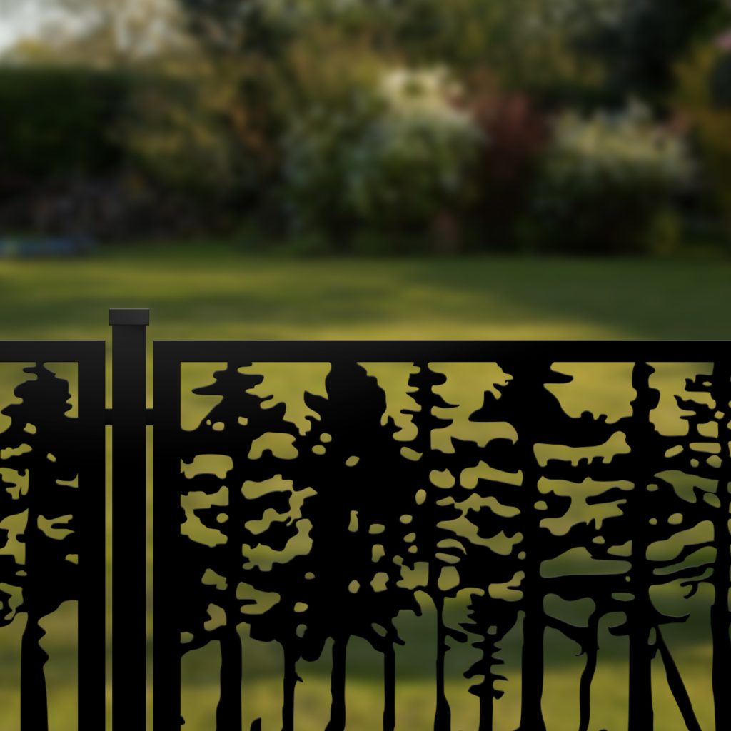 Zaunelement mit Dekor Nat 04 - Image 3